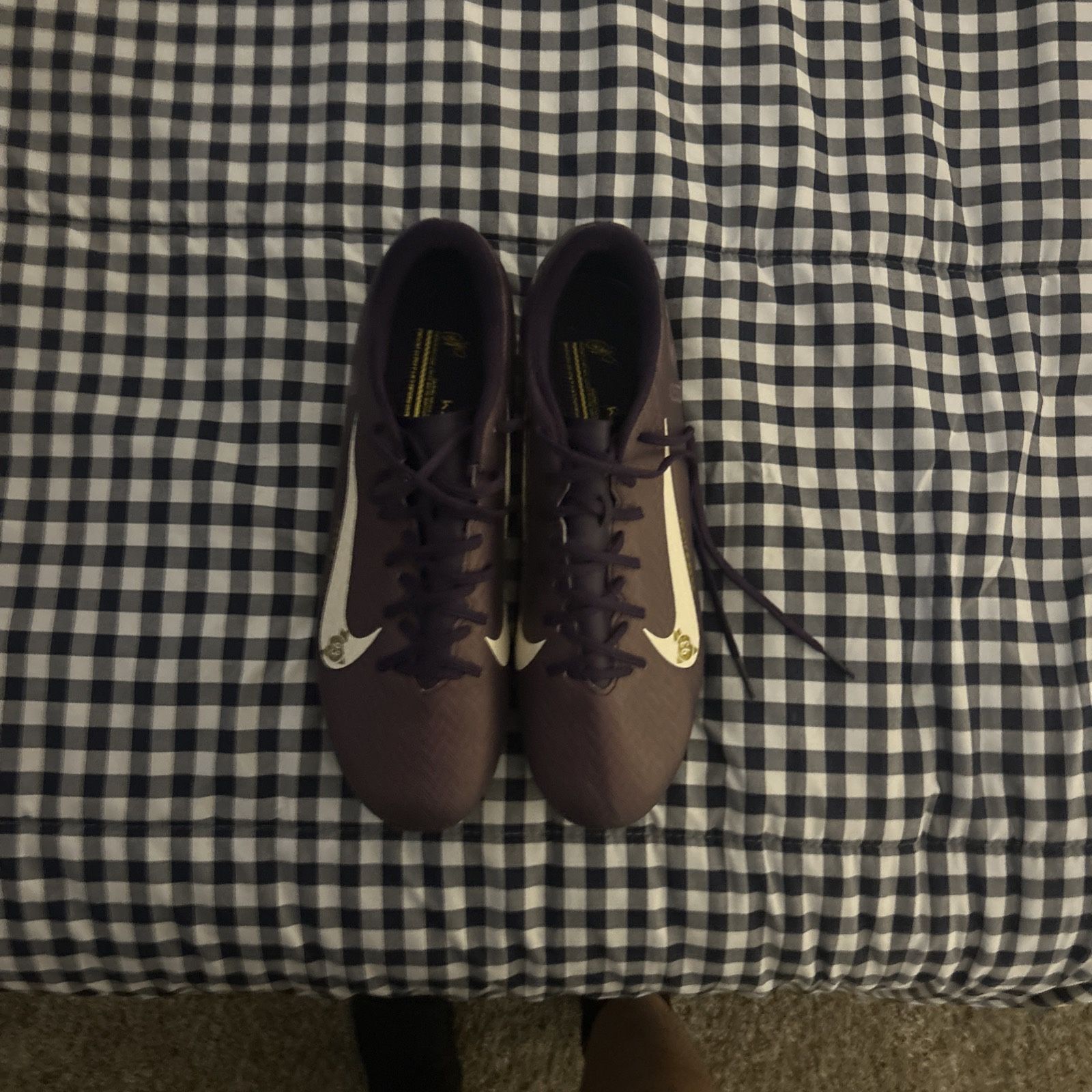 Mbappe Purple Cleats