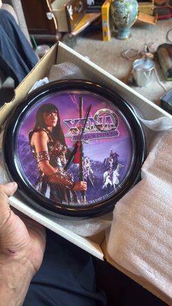 Xena warrior clock brand new in box