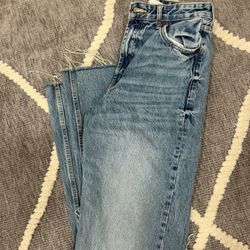 Zara Denim Flare Size 6