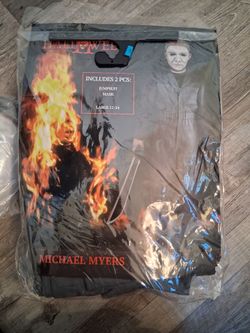 Mike Myers kids costume size 12-14 new
