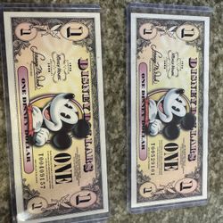 Disney Dollars 