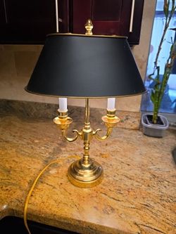 Brass lamp vintage