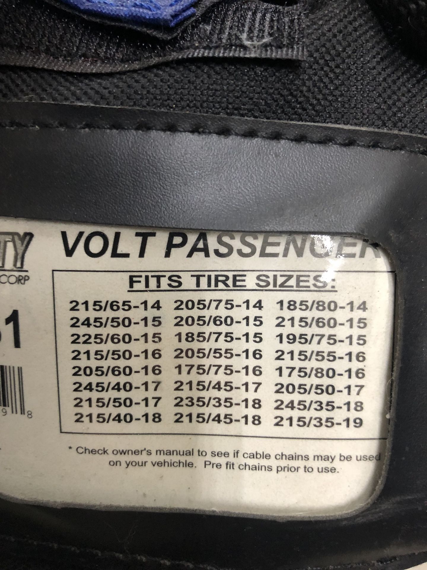 Snow Cables /chain Passenger Car Light Truck