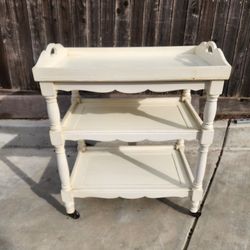 Rolling Tea Trolly Butler's Cart For Sale In Manteca 