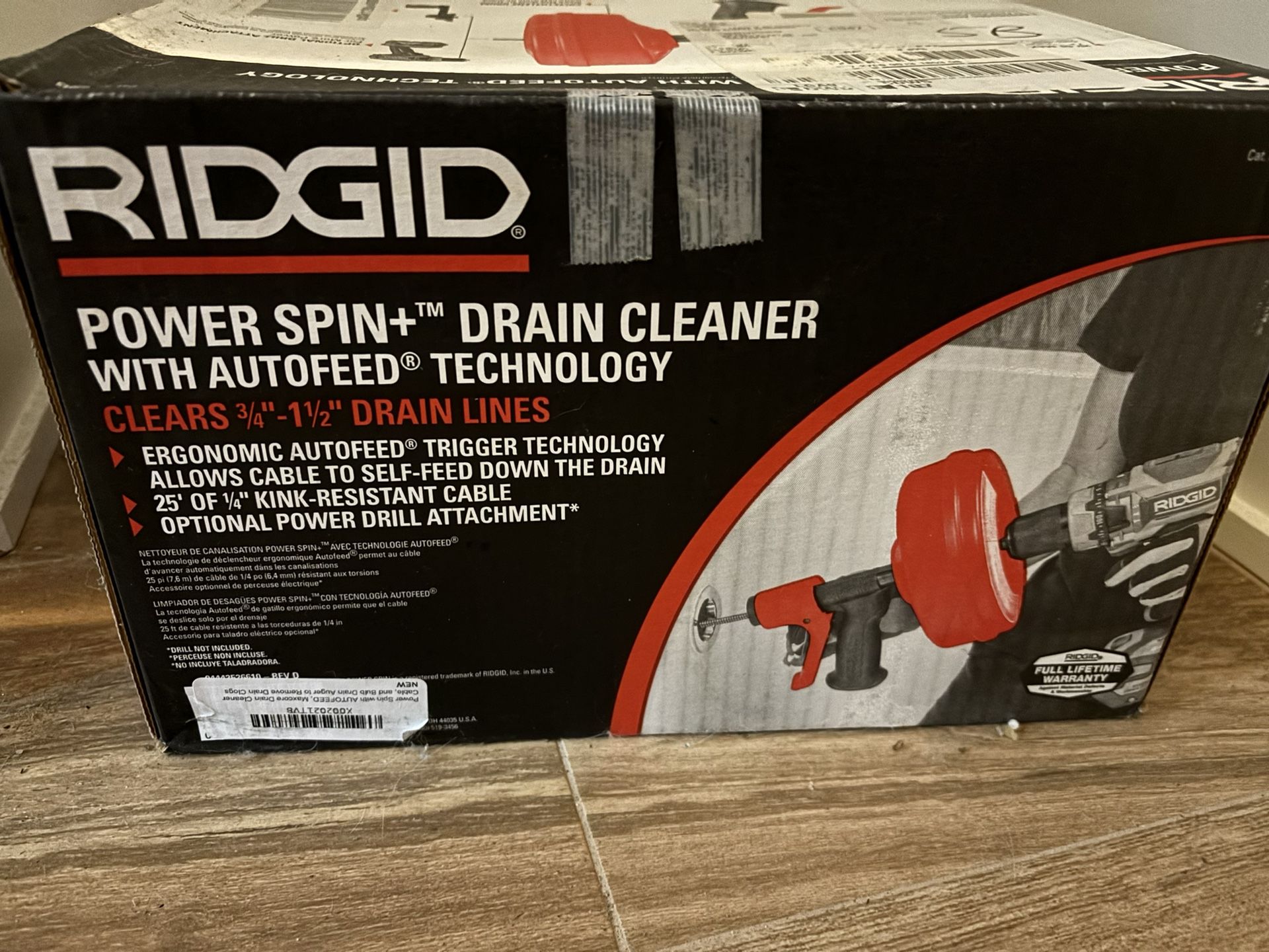 Rigid Drain Power Spin 