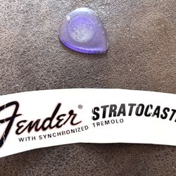 Fender Stratocaster Strat REAL head Decal