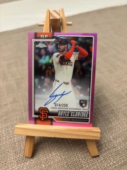 Bryce Eldridge Topps Chrome Rookie Auto