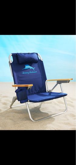 Tommy Bahama Deluxe Backpack Beach Chair - Navy