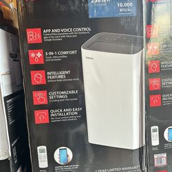 New 10,000 BTU Ac Air Conditioner Portable Work For Room Or Livingroom Window 