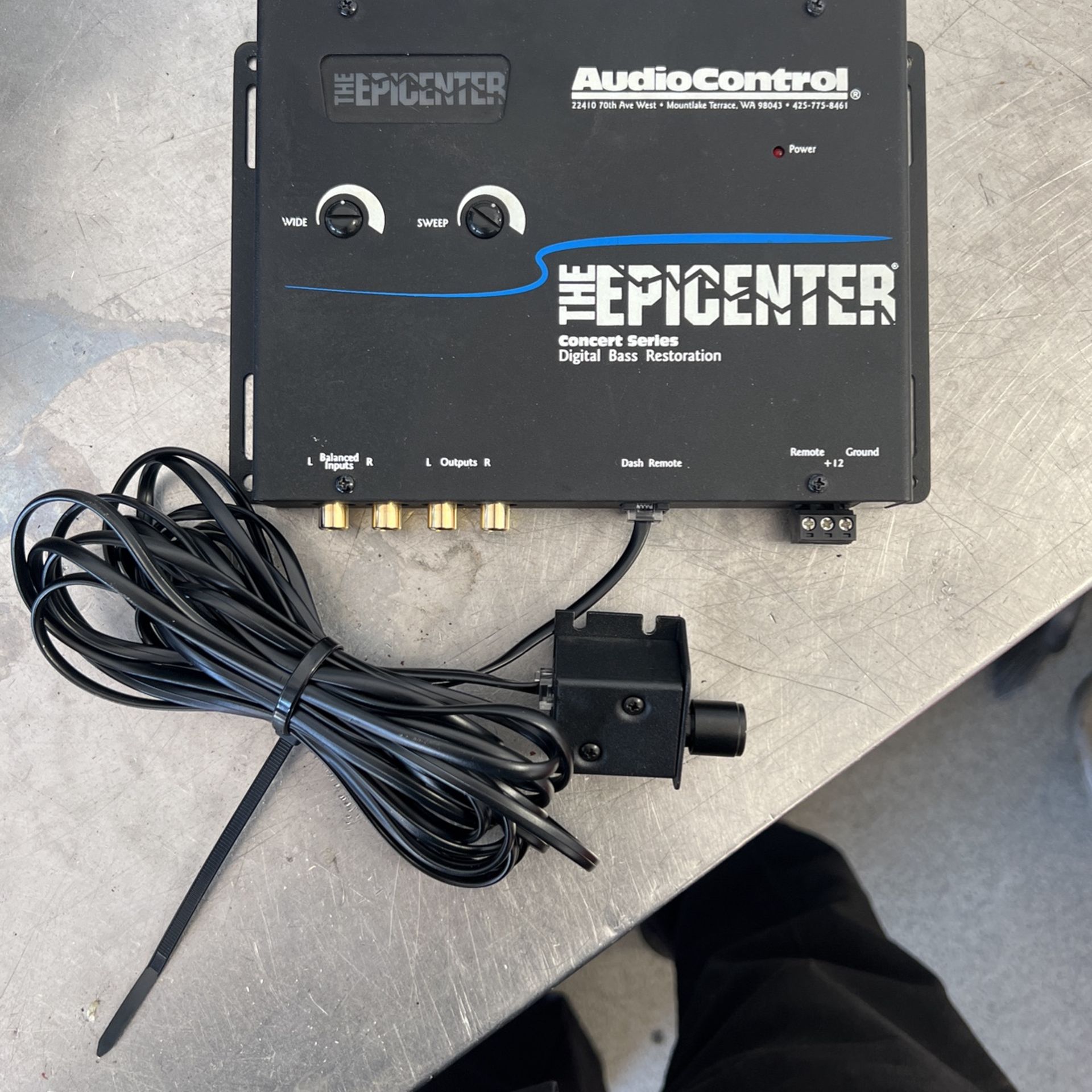 The Epicenter By Audio control.         Pending Pickup 