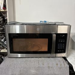 GENERAL ELÉCTRIC STAINLESS 30 INCHES  OVER THE RANGE MICROWAVE MICROONDAS COMO NUEVO 