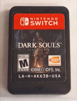 NINTENDO SWITCH DARK SOULS REMASTERED GAME