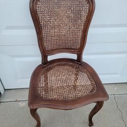 Wood Ratten Chair