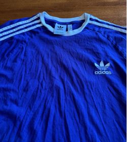 Adidas Originals 3-Stripes T-Shirt Blue