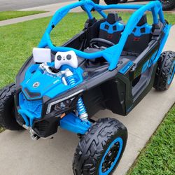 BRAND NEW! 48VOLT 4x4 Kids Can Am Ride On Utv Razor Electric Kids Car With Remote Control & 2 BATTERIES Power Wheels Powerwheels 24v 48v 24volt 