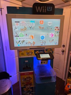 Did you ever want to own a Wii u demo kiosk?