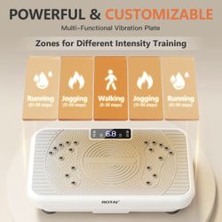 ROTIA Vibration Plate Gym 300 Lb Machine 