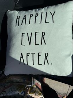 Pillow   “Happily Ever After “   $10