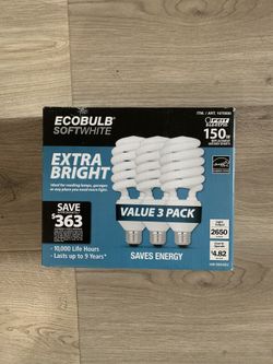 New 3 Pack 40w Bulb