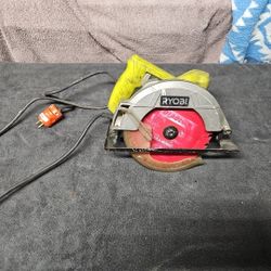 Ryobi 7 1/4 Circular Saw With Diablo Blade