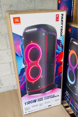 JBL PARTYBOX ULTIMATE 1100W - NUEVA EN CAJA SELLADA ¡La bocina más potente de JBL! 1100W RMS de poder real. Sonido Profesional JBL Original Pro Sound 