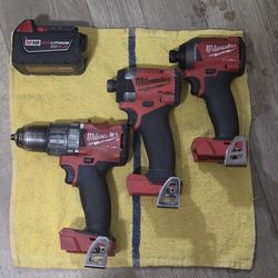 Drill and impact drills all FUEL includes 5.0 battery