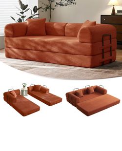 ❤️‍🔥 79" Convertible Sofa Bed
