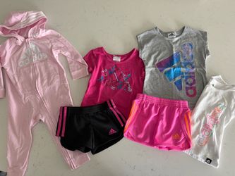Lot of girls adidas clothes