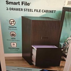 New 2 Drawer Steel Filing Cabinet 