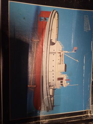 Photo Hoga tug boat model kit