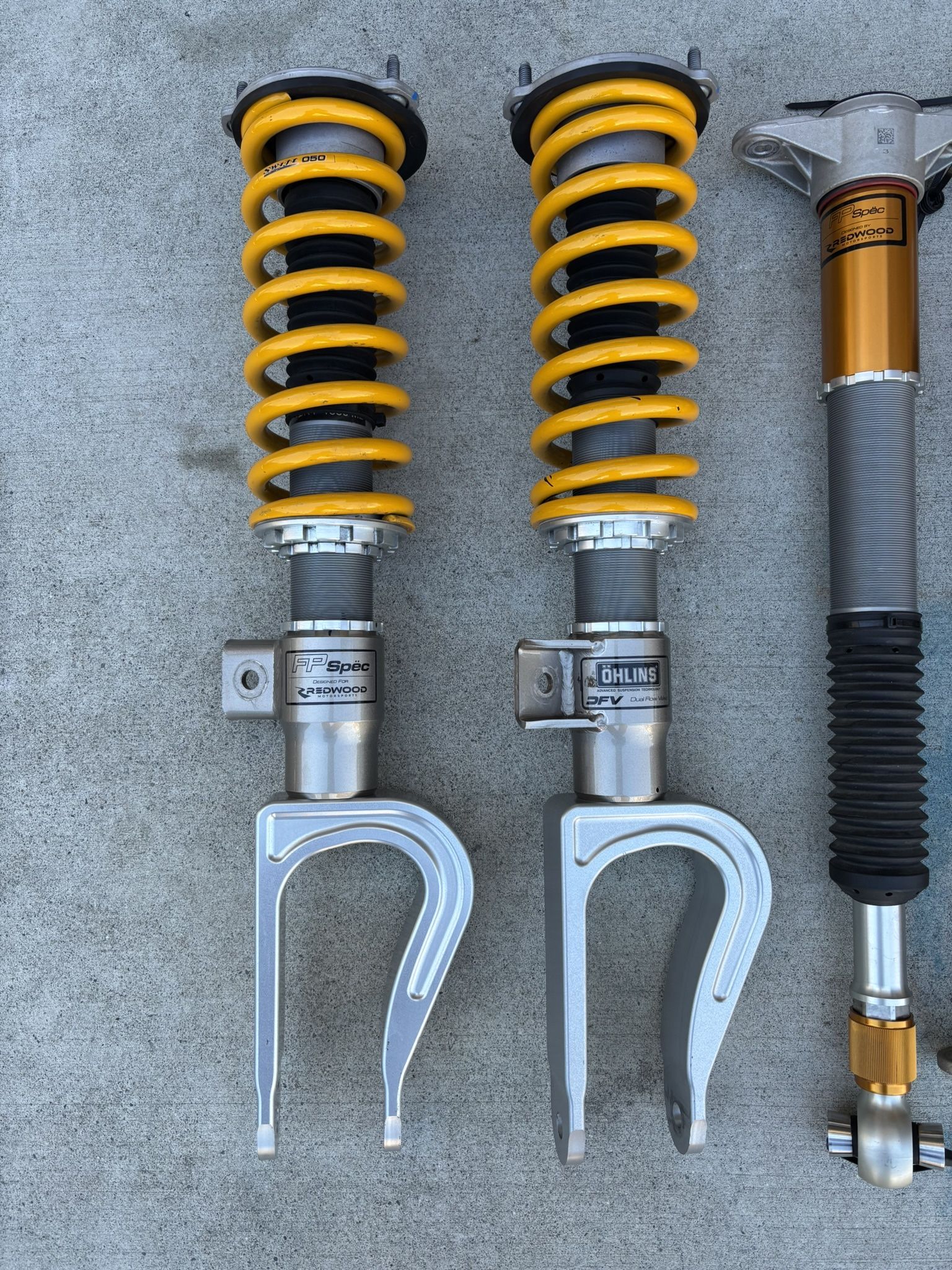 Ohlins / Redwood Coilovers For Tesla Model y