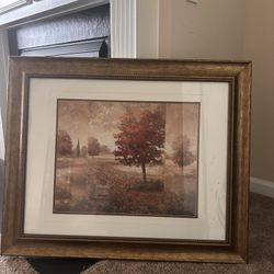 35X35 Fall Wall Picture