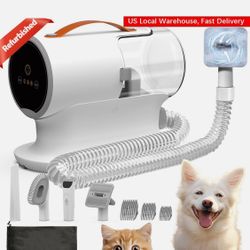 PG100 Pet Grooming Vacuum Kit with 5 Grooming Attachments