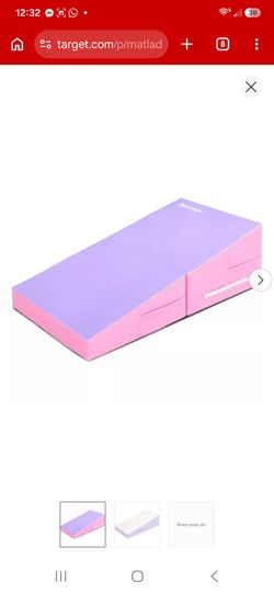SIZE: M Size,Unfold Size:48"x24"x14"(LXWXH) & Fold Size: 23.6"x23.6"x17.7"(LXWXH).
2. SUPER ANTI-TEAR SURFACE: Folding cheese mat for gymnastics tumbl