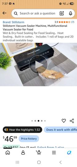 Stillstorm Vacuum Sealer Machine