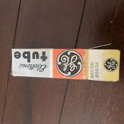 GE 6AY3BA-6BS3A Audio Electronic Vintage Radio HAM Vacuum NOS Tubes