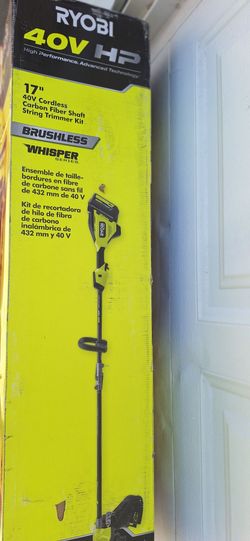 Ryobi 40V HP 17" Cordless String Trimmer Kit