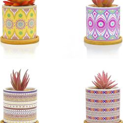 Succulent Pots Ceramic Cactus Pots 