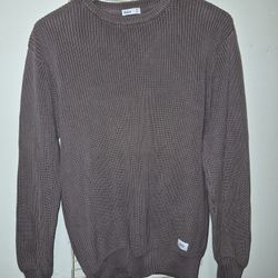 Katin Knit Sweater, Med, Brn. 