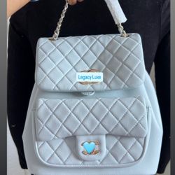 Backpack In Lambskin Leather 