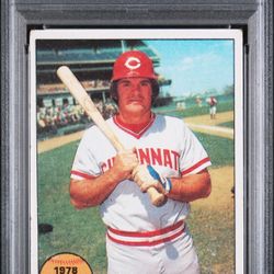 1979 Topps Pete Rose RB #204 Graded PSA 4 