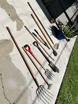 Lawn, work and Barn Tools