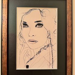 Framed Fashion Art Prints, Set Of 3