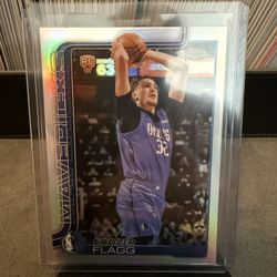 Cooper Flagg Topps Chrome Refractor