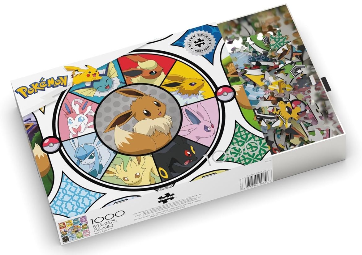 Eevee Evolutions Pokémon 1000 Piece Puzzle