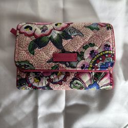 Vera Bradley Pink Floral Wallet