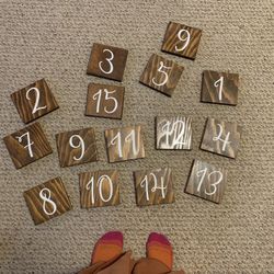 Table Numbers 