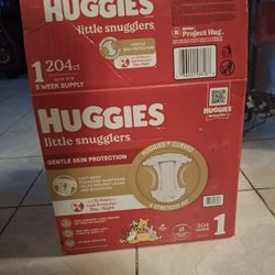 Huggies Size 1 Diapers 