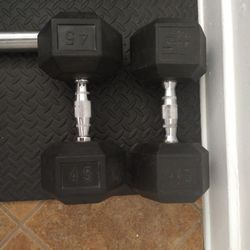 45lb Dumbbells 