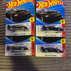 Hot Wheels Black Ferrari